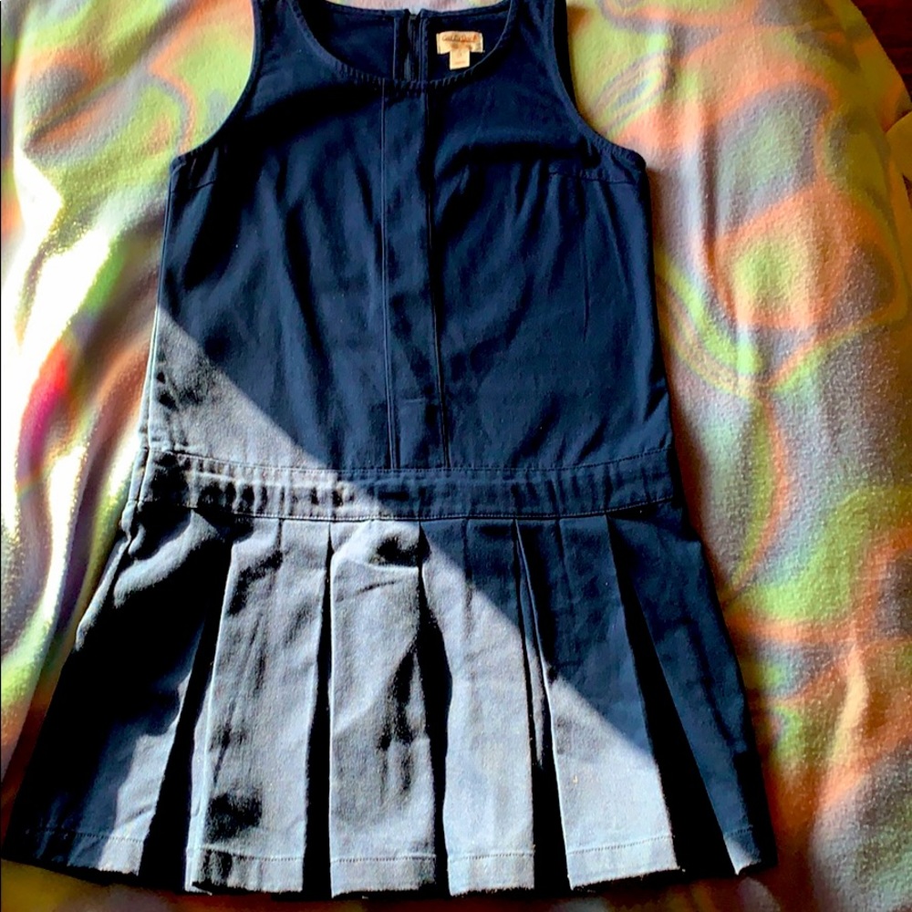Navy blue school/uniform dress (cat and jack)Dress